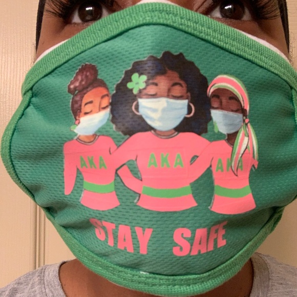 Cloth AKA face mask covering sorority - Picture 5 of 5